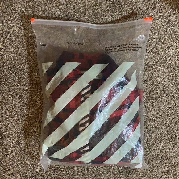 Off-White
Diagonal stencil checkered flannel shirt - Picture 6 of 6